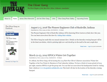 Tablet Screenshot of olivergang.org